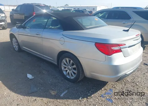 2012 Chrysler 200 Touring из США, поврежденный, VIN 1C3BCBEB5CN191612